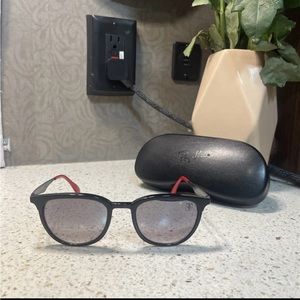 *Rare* Ray Ban x Ferrari Sunglasses Collaboration Luxury Made In Italy 51 21 145